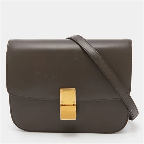 celine box 顏色|Celine Leather Classic Medium .